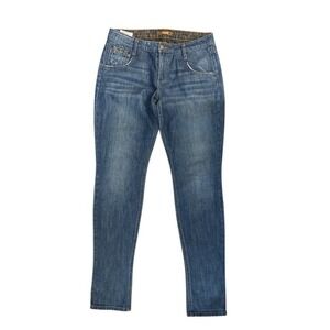 Joe's Jeans Wild Chelsea Skinny Jeans Renata Wash Leopard Interior Women's Sz 28